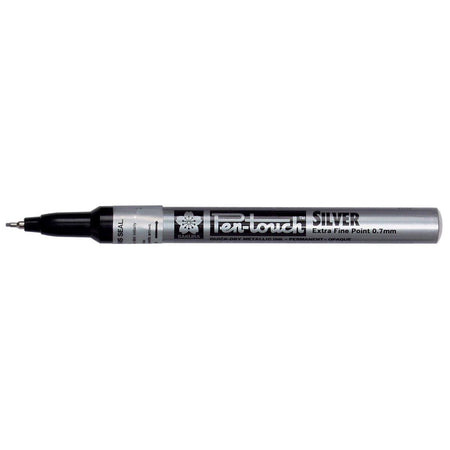 Sakura - Lackmarker Pen-Touch-Punkt von 0,7 mm, Silber