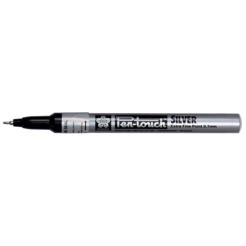 Sakura - Lackmarker Pen-Touch-Punkt von 0,7 mm, Silber