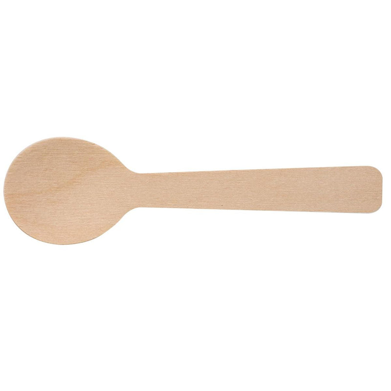 Klika - Kaffeelöffel, aus Holz, beschichtet, 96 mm, Packung à 100 Stück
