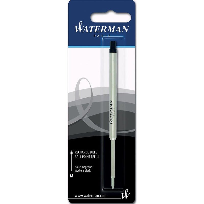 Waterman - Mine für Kugelschreiber Medium, schwarz, im Blister