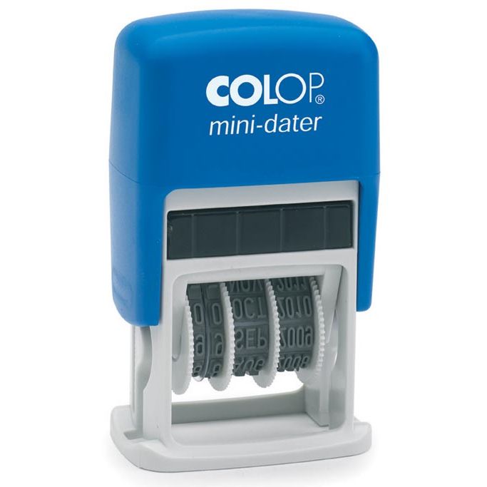 Colop - Textstempel mit Datum Mini-Dater-Text: PAYE LE