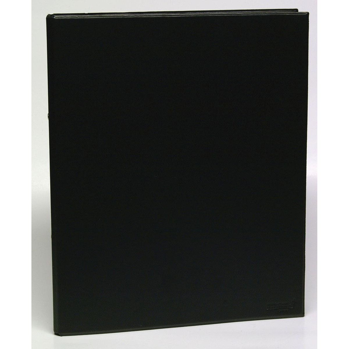 Aurora - Ringordner für ft A4, 2 Ringe à 25 mm, aus PVC, schwarz