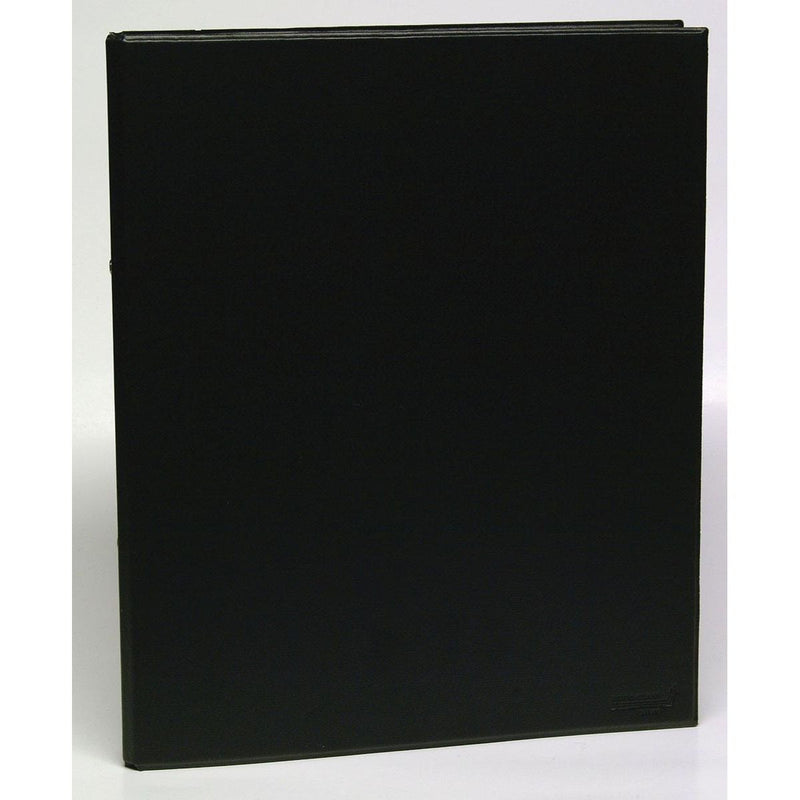 Aurora - Ringordner für ft A4, 2 Ringe à 25 mm, aus PVC, schwarz
