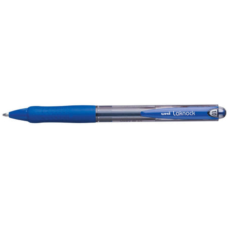 Uni-Ball - Kugelschreiber Laknock, Schreibbreite 0,4 mm, Schreibspitze: 1 mm, mittlere Spitze, blau