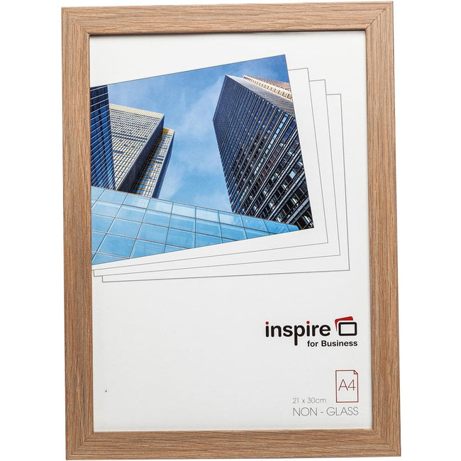 The Photo Album Company – Hampton-Fotorahmen Sorbonne, aus 2 cm MDF, Eicheneffekt, A4