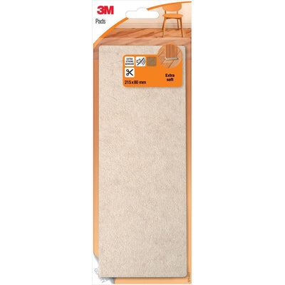 3M – Bodenschutzmatte aus Filz, 21,5 x 8 cm
