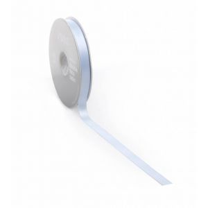 Satinband PREMIUM Double Face 16mm x 25 Meter hellblau