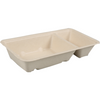 Snackbehälter Zuckerrohrmark A9+1/A22, 203x95x36mm 50 Stück
