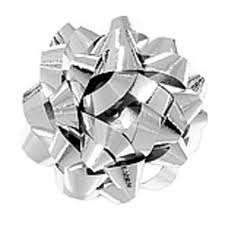 Klika - Bogen Minibogen Metallic Silber 25mm 75 Stück