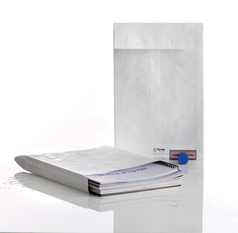 Tyvek - Faltenbalgumschläge ft 229 x 324 x 20 mm, Karton mit 100 Stück