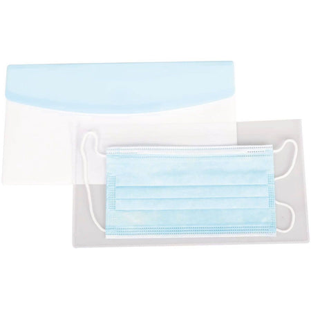 Tarifold-Kollektion – Set mit antimikrobiellem Bezug + Color Dream Checkbook-Umschlagtasche für Gesichtsmasken, Packung mit 6 Sets