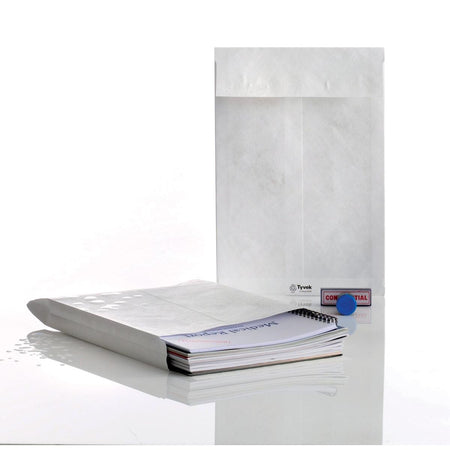 Tyvek - Faltenbalgumschläge ft 229 x 324 x 38 mm, Packung mit 20 Stück