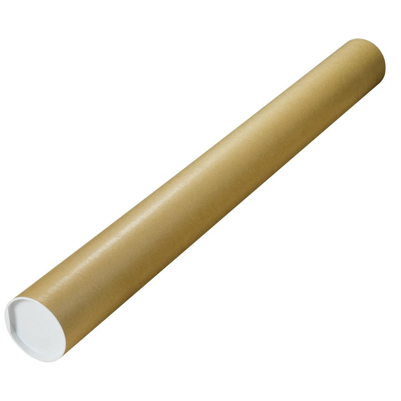 Klika - Versandrohr, ft 100 x 10 cm, braun