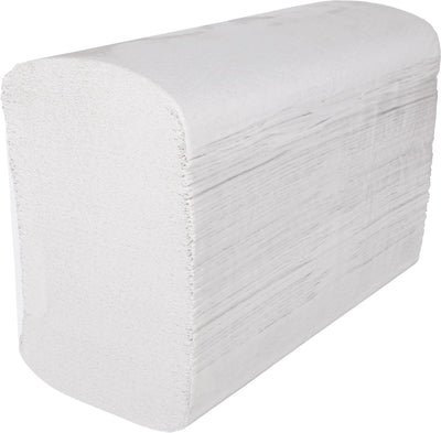 Zonder merk -  Papieren handdoeken, multifold, 2-laags, ft 21 x 24 cm, 200 vellen, pak van 15 stuks