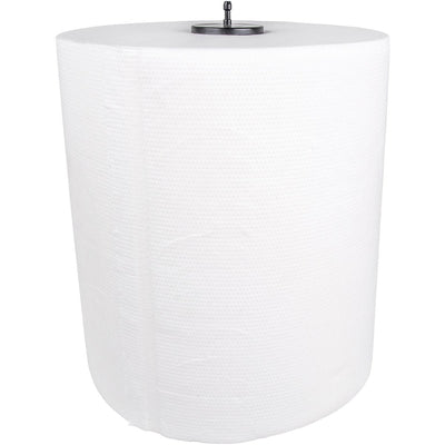 Zonder merk -  Papieren handdoeken Matic voor dispenser, 2-laags, wit, 140 m, pak van 6 rollen