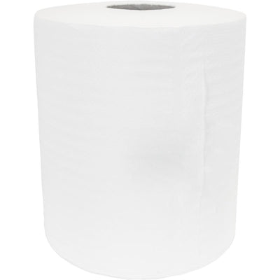 Zonder merk -  Poetspapier Midi, cellulose, 1-laags, 275 m, pak van 6 rollen
