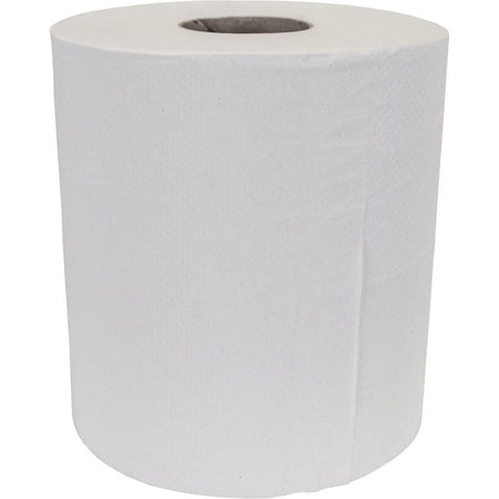 Zonder merk -  Poetspapier Midi, gerecycleerd, 1-laags, 290 m, pak van 6 rollen