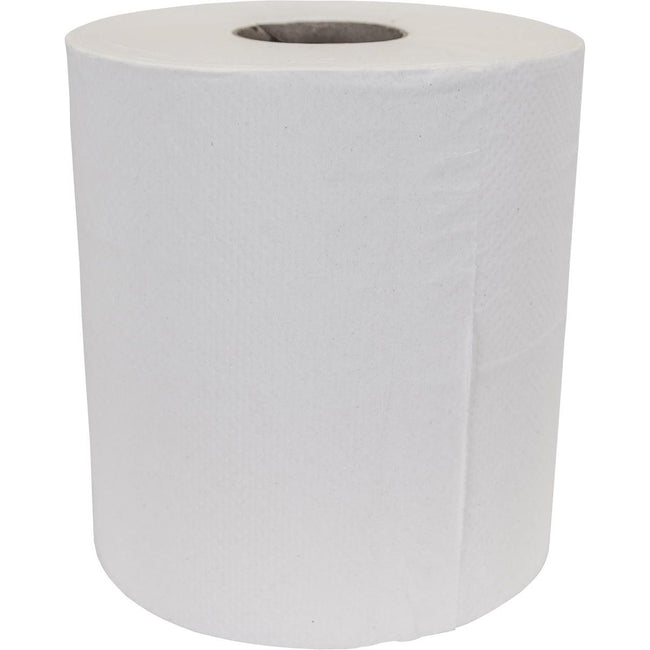 Zonder merk -  Poetspapier Midi, gerecycleerd, 1-laags, 290 m, pak van 6 rollen