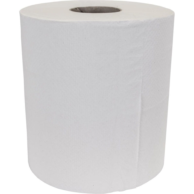 Zonder merk -  Poetspapier Midi, gerecycleerd, 1-laags, 290 m, pak van 6 rollen