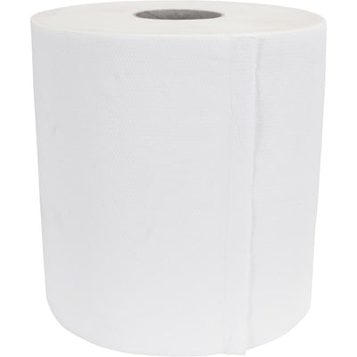 Zonder merk -  Poetspapier Midi, cellulose, 2-laags, 160 m, pak van 6 rollen