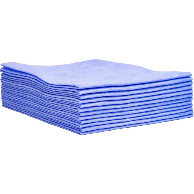 Zonder merk -  Universele poetsdoek, 1/4 vouw, ft 30 x 33 cm, roze, doos van 150 stuks, boîte de 150 pièces