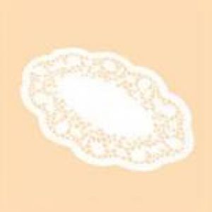 Timmers - Tortenrandpapier oval 17x24cm 250 Stk