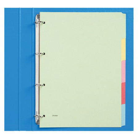 Qbasic - Tabs 4-Loch-Karton 5-teilig sortierter Karton
