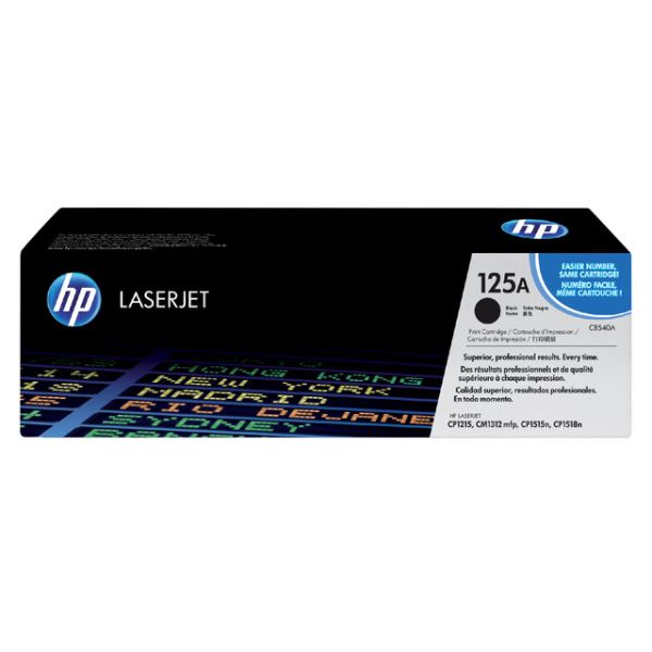 HP - Tonerkartusche cb540a 125a schwarz