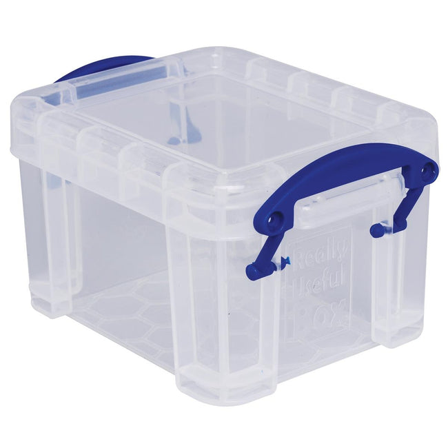 Really Useful Box - Box 0,14 Liter, transparent