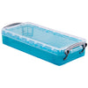 Really Useful Box – Box 0,55 Liter, transparentes leuchtendes Blau