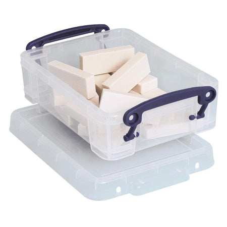 Really Useful Box - Box 0,75 Liter, transparent