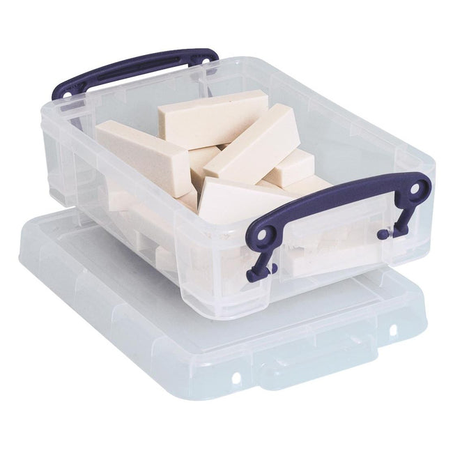 Really Useful Box - Box 0,75 Liter, transparent
