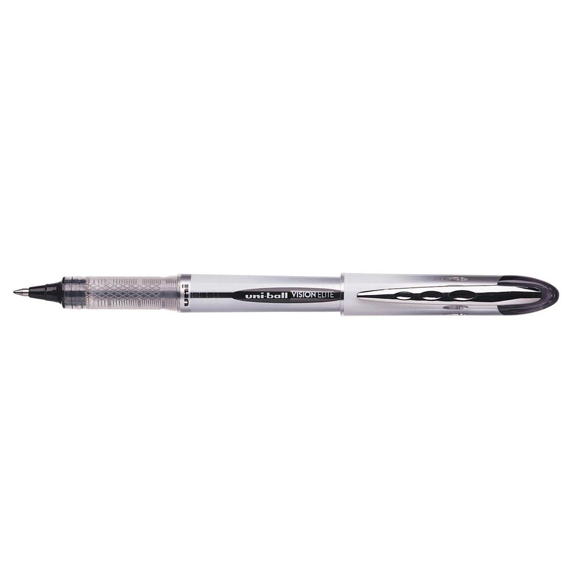 Uni-ball - Uni Ball Vision 200 Roller, Schreibbreite 0,6 mm, Spitze 0,8 mm, schwarz