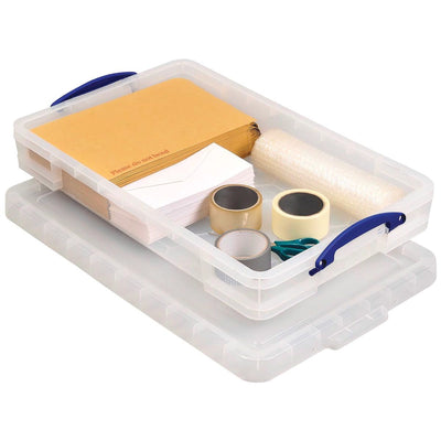 Really Useful Box - Box Aufbewahrungsbox 20 Liter, transparent