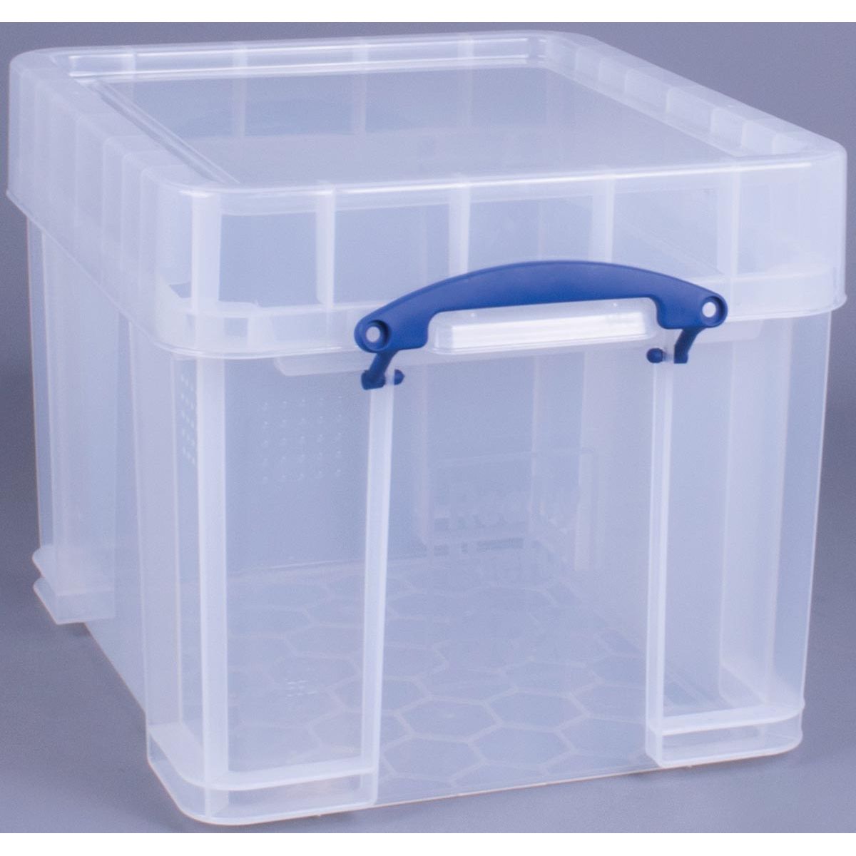 Really Useful Box -  Box 35 liter XL, transparant, per stuk verpakt in karton