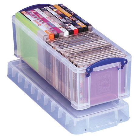 Really Useful Box - Box Aufbewahrungsbox 6,5 Liter, transparent