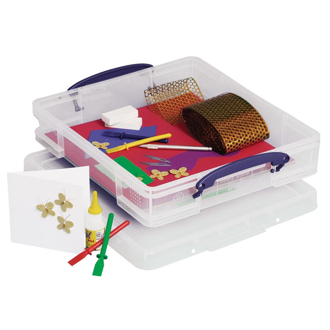 Really Useful Box - Box Aufbewahrungsbox 7 Liter, transparent