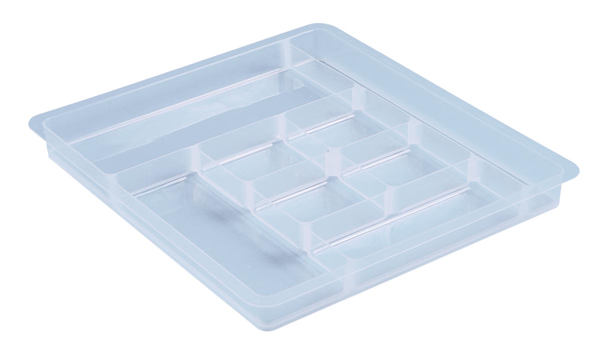 Really Useful Box - Box, Trennwand mit 8 Fächern für 7 l, transparent