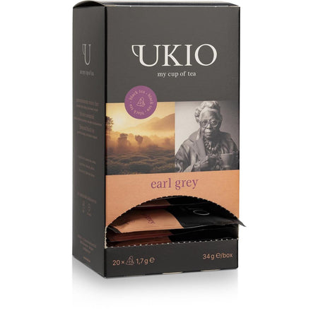 Ukio - Schwarztee Earl G, einzeln verpackt, Packung à 20 Stück