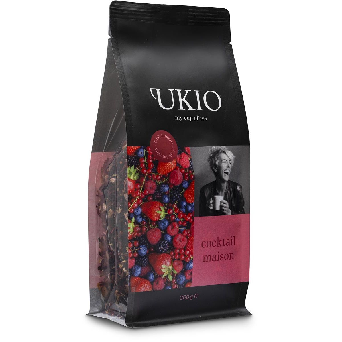 Ukio – Aufguss Cocktail Maison, lose Kräuter, Packung mit 200 Gramm
