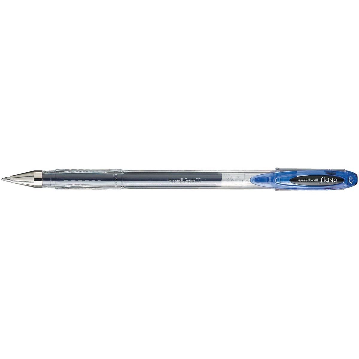 Uni-Ball - Roller Signo stic Gel, mittlere Spitze, blau