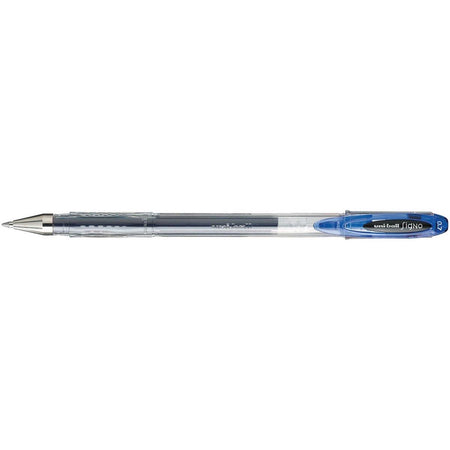 Uni-Ball - Roller Signo stic Gel, mittlere Spitze, blau