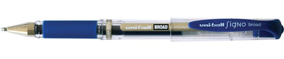 Uni-Ball - Roller Signo Broad, breite Spitze, blau