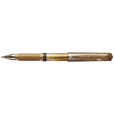 Uni-Ball - Roller Signo Broad Creative, breite Spitze, Gold