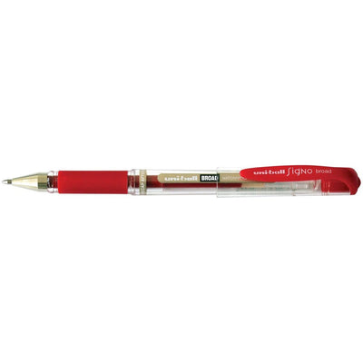 Uni-Ball - Uniball-Roller Signo Broad, 0,65 mm, rot