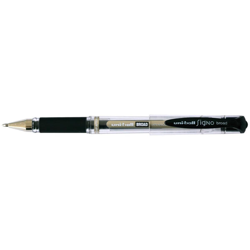 Uni-Ball - Roller Signo Broad, breite Spitze, schwarz