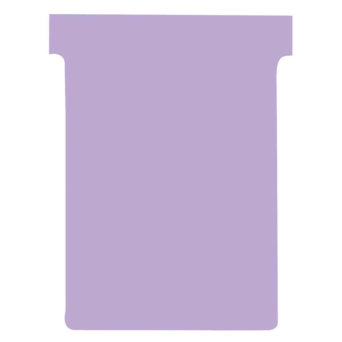 Nobo - T-Plan-Brettkartenregister 3, ft 120 x 92 mm, violett