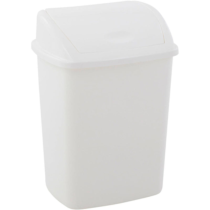 Vepa Bins -  Vuilbak met swingdeksel, 15 l, wit