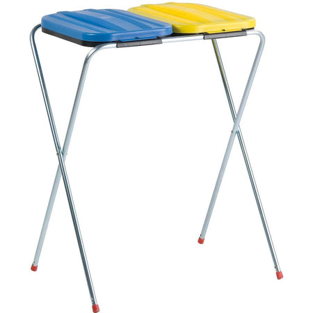 Artex - Abfallbeutelhalter Duo 2 x 130 l, gelb und blau