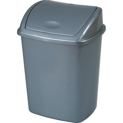 Vepa Bins - Abfallbehälter mit Schwingdeckel, 26 l, grau